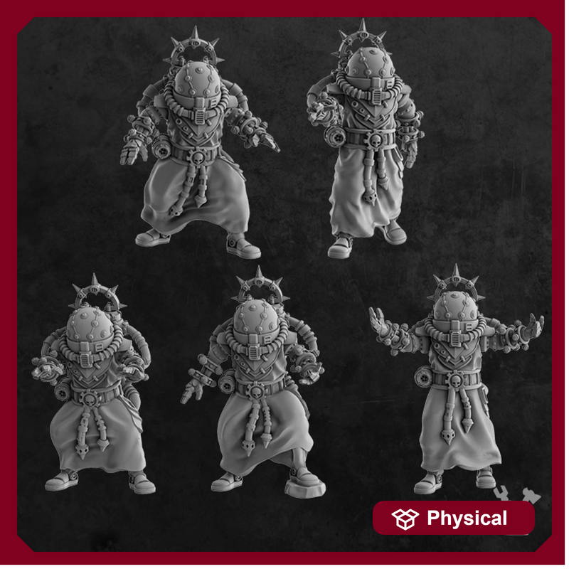 Machine Cult Shock priests x5