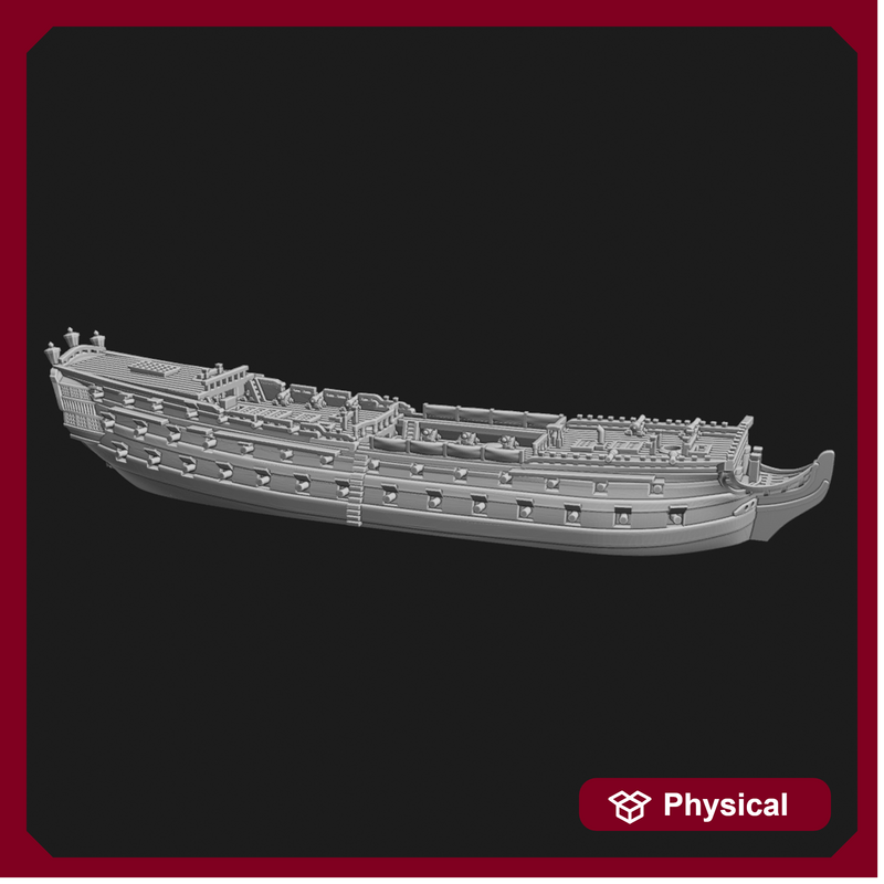 1/700 & 1/1200 Alfred-class 3rd rate (74 guns), 1778-1857 - Only-Games