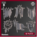 Banners - Design Option 2. Renegades and Heretics. Compatibility Class B.