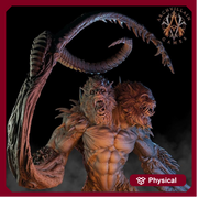 Demogorgon 138mm | Demon Lord | 3d printed model figure | Out of the Abyss | Demon Prince | Dungeons and Dragons | Pathfinder | DnD 5e | - Only-Games
