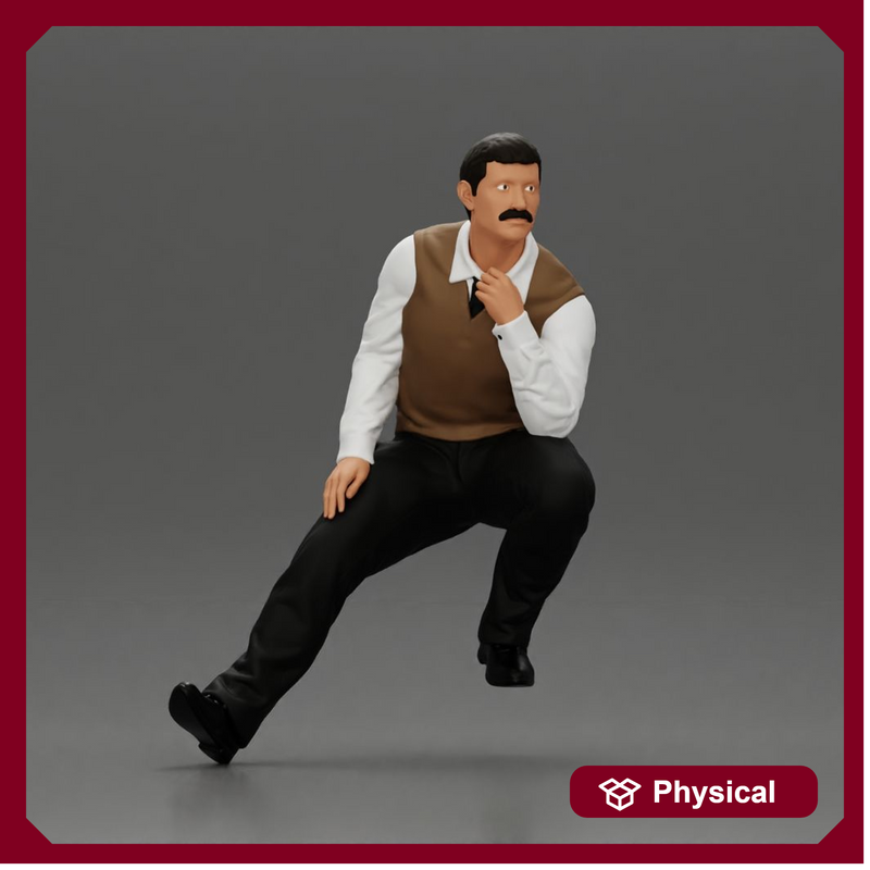 Turkish man in a cravat and slipover sitting - Only-Games