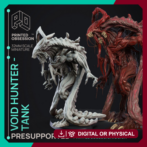 Void Hunter Tank - Creatures from behind the Veil - PRESUPPORTED - 32mm scale - Only-Games