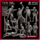 City Guard Bundle - Frostgrave Pathfinder - Fantasy DND - TytanTroll Miniatures