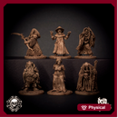 Character Set - Deth Wizards Game