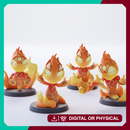 Fire elemental x4