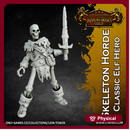 Classic Elf Skeleton Hero (32mm scale)