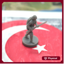 1/72 3D Printed WW1 Ottoman Infantry (x10)
