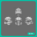 Space Knights V5 Defiance Helmets