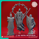 Red Wizard Cultists - Tabletop Miniatures (Pre-Supported)