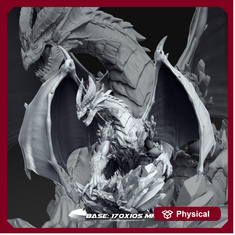 Lapidazyl - Ancient Dragon - 32mm - DnD