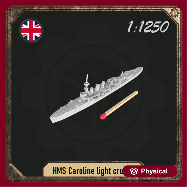 1/1250 HMS Caroline light cruiser - Only-Games