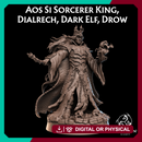 Aos Si Sorcerer King, Dialrech, Dark Elf, Drow