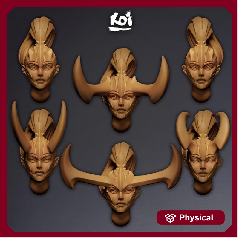 Painmaidens - Miniature Heads