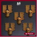 Bloodrunner Type 4 - Miniature Heads