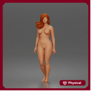 naked woman walking