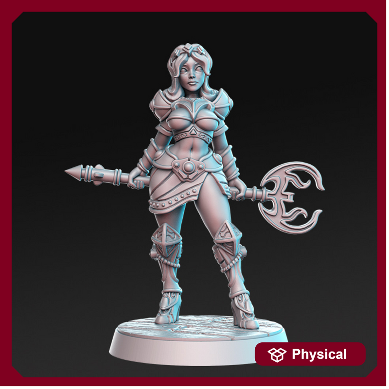 Emerald - Female Wizard - 32mm - DnD