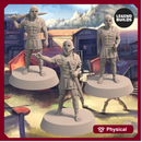Realm of Eros City Guard Bundle (3 miniatures) – 3D printable miniature – STL file