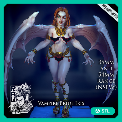 Vampire Bride Iris (NSFW) - STL only - Only-Games