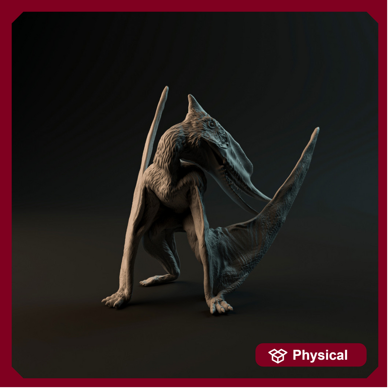 Dsungaripterus cleaning 1-24 scale pterosaur - Only-Games