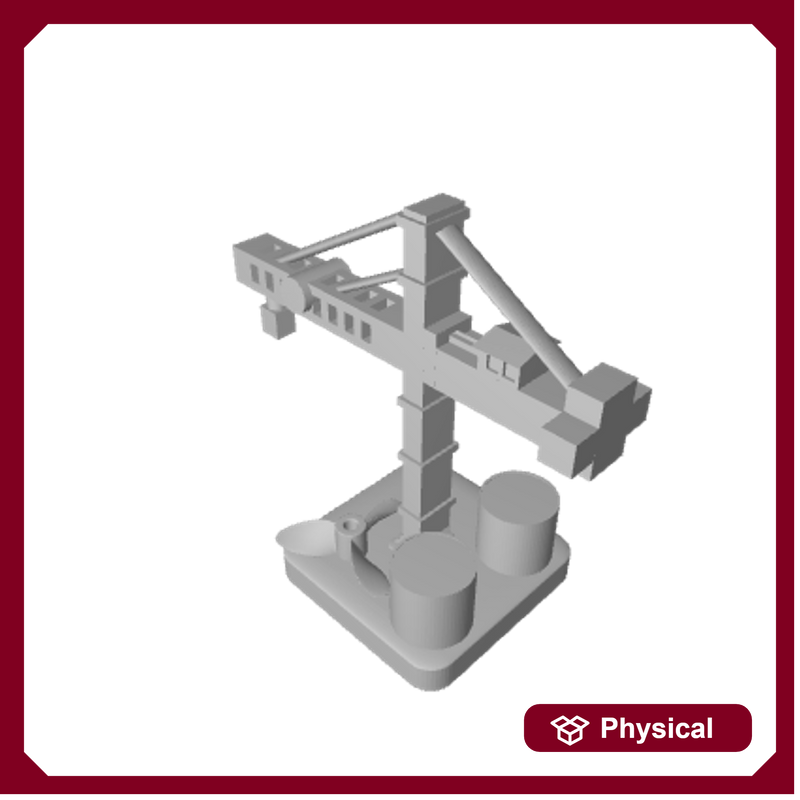 3D Printed Shipyard Crane (x10) - Only-Games