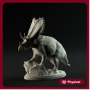 Mercuriceratops looking 1-35 scale dinosaur