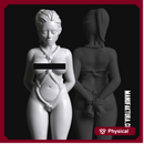 Sub Series 91a - Naked & Shibari Japanese Rope Bound Female Prisoner Slave