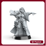 "Oriana" Eleven Necromancer - 28mm Scale - Only-Games