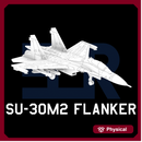 Su-30M2 Flanker F2 (Loaded)