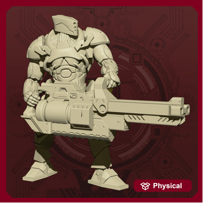 (Centauri) Elite Daemon - Heavy Weapon Pose