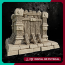 Timberguard Stronghold - Fantasy Wooden Fort STL for DnD & Wargaming