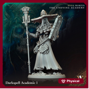 Undead Lich Wizard, Monster Miniature | 28mm,32mm,54mm,75mm,100mm Scales | Dungeons and Dragons Pathfinder | DnD 5e gift idea, RPG figure - Only-Games