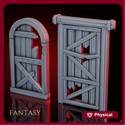 Oriental Broken Doors Pack - Only-Games