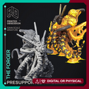The Forger - Large Octopus Scrap Monster -  PRESUPPORTED - Illustrated and Stats - 32mm scale