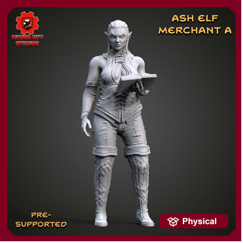 Ash Elf Merchant A - Only-Games