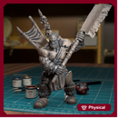 Orc Rider No Mount - TytanTroll Miniatures - DnD - Fantasy