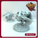 DWARF RUNNING PIKEMAN