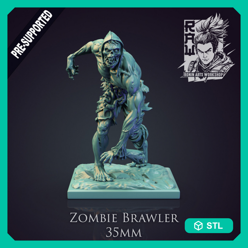 Zombie Brawler - STL only