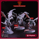 Taskmaster Demons - Demon's Gate - CastNPlay - Terrain Wargaming D&D DnD 28mm 32mm 40mm 54mm
