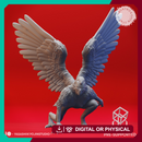 Crouched Harpy - Tabletop Miniature (Pre-Supported)