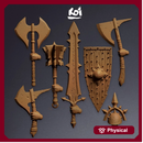 Ravagers of the North - Miniature Weapons