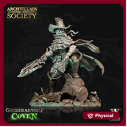 Human Witch Hunter Fighter Inquisitor Eldritch Knight | Monster Slayer Ranger, Hexblade | 28mm,32mm,75mm Scale | Figurine mini - D&D 5e - Only-Games