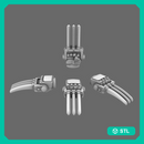 Cyber Samurai Tekko Melee Hand Weapons