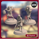 Farmers of the Realm of Eros (3 miniatures) – 3D printable miniature – STL file