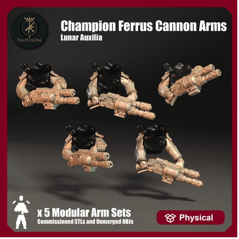 Champion Ferrus Cannon Arms