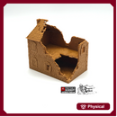 French Farmhouse Ruins - Time Warp - Printable Scenery Wargaming Terrain Scatter D&D DnD Farm House Ruined
