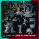 Witch Forest Scenery Pieces