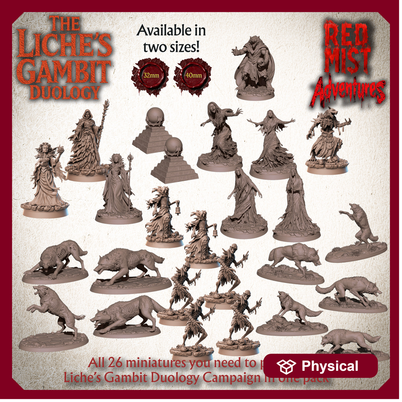 The Liches Gambit Miniature Pack