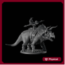 Triceratops dinosaur mount ballesta
