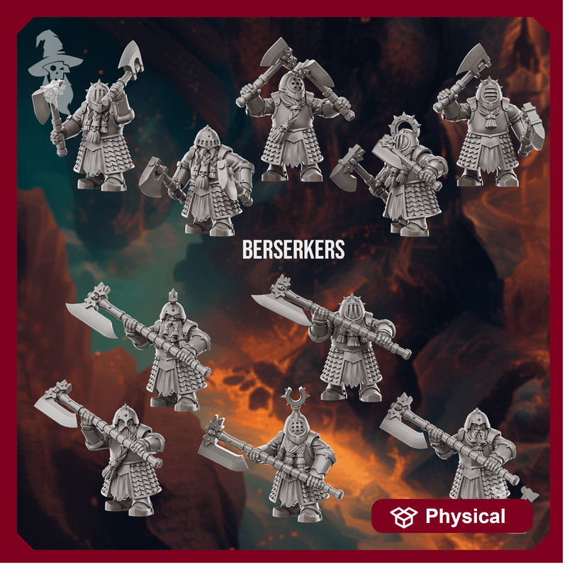 Voidland Dwarfs Berserker Squad x10