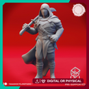 Bandit Captain - Tabletop Miniature (Pre-Supported)